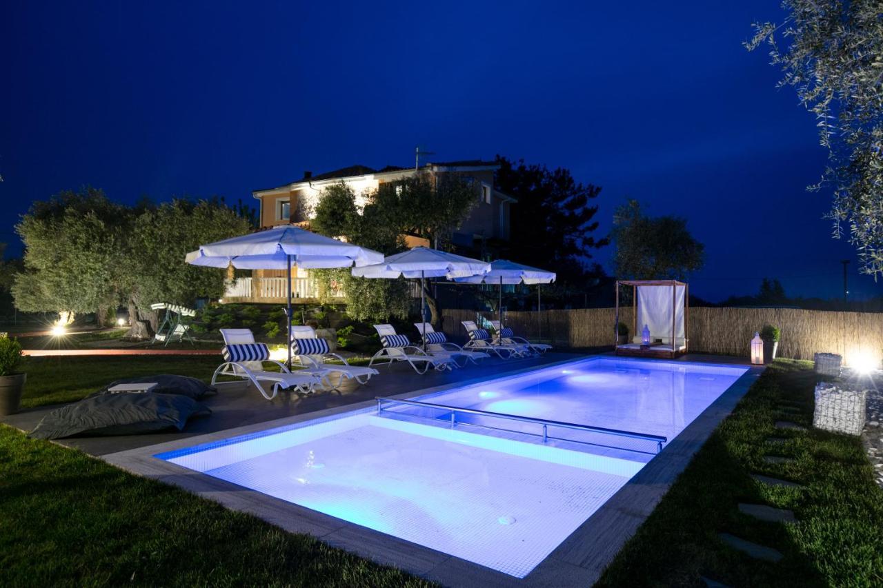 Fokas Luxury Villa Prínos Exterior foto