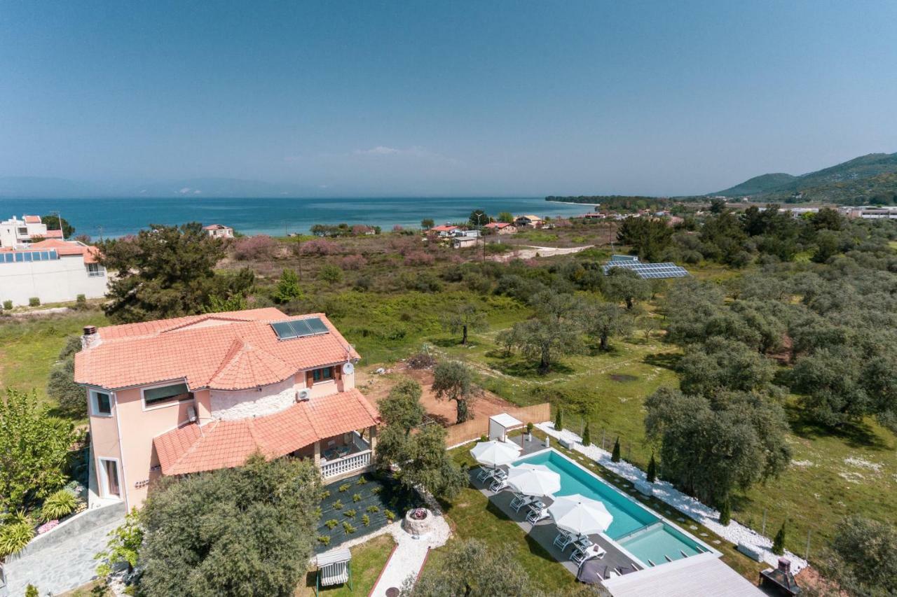 Fokas Luxury Villa Prínos Exterior foto